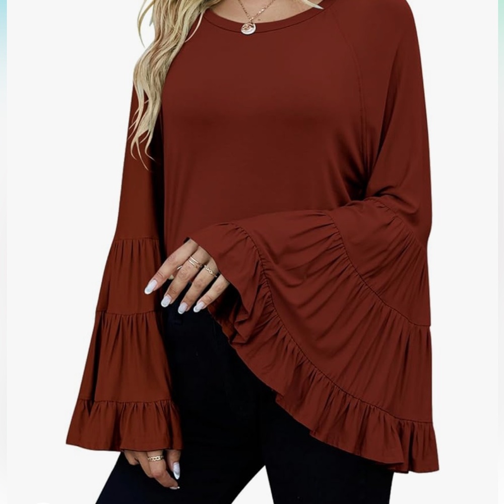 Bell Sleeve Top - Picture 5 of 5
